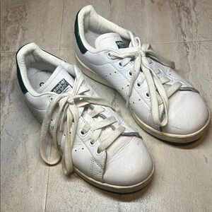 Adidas White and Green Stan Smith